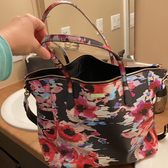 Kate Spade Adaira Laurel Way floral diaper bag - Picture 13 of 16